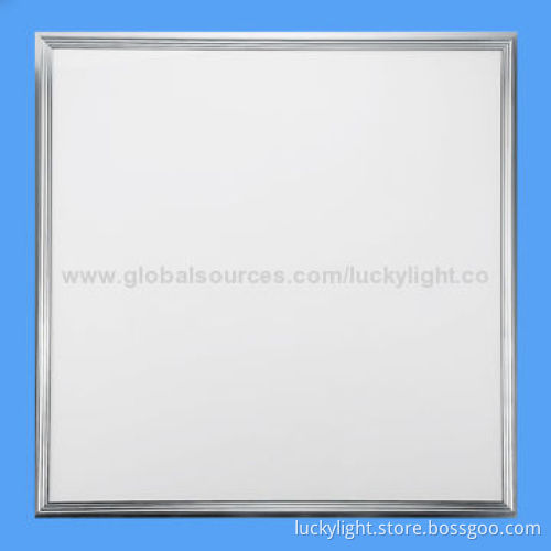 Square 60x60cm Ultra-thin LED Panel Light with 100-240V AC, Dimmable